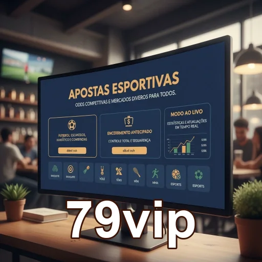 Ilustração de Explore os Slots e Games Ao Vivo no 79vip