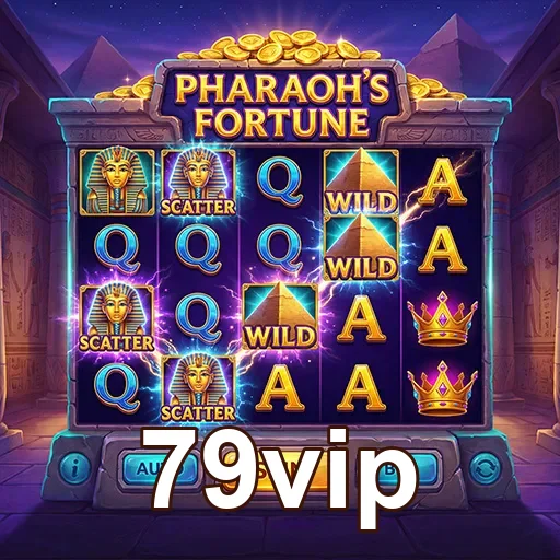 Ilustração de Explore os Slots e Games Ao Vivo no 79vip